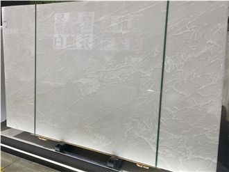 Royal White Jade Marble Slabs