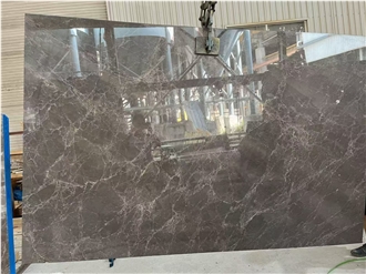 Turkey Hermès Gray  Marble Slabs For Decoration