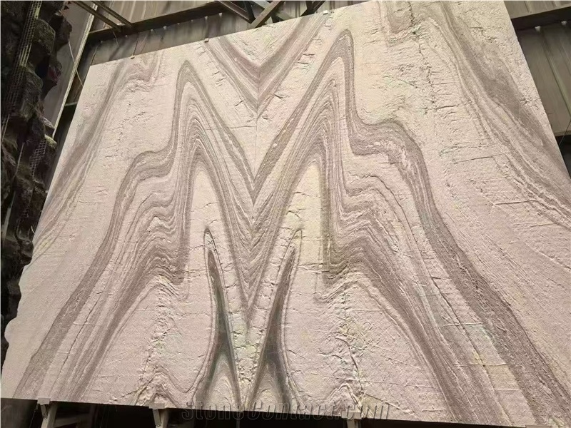 Van Gogh White Marble Slab Wall Tiles