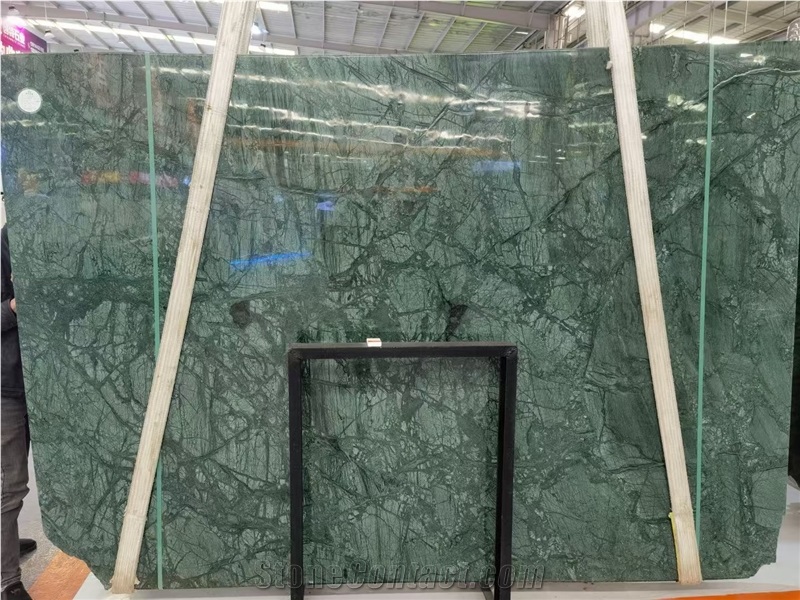 Natural India Green Verde Guatemala Marble Slabs