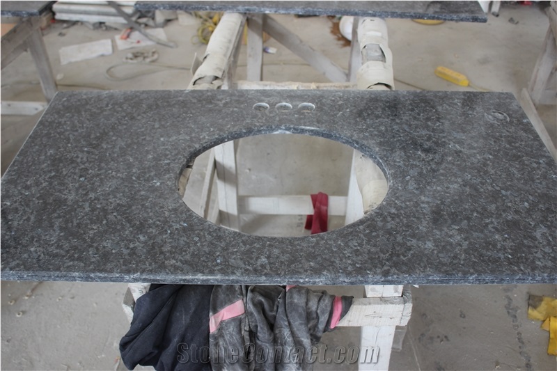 Polished Blue Pearl Granite Slabs