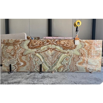 Onice Verde Persiano Green Onyx Slabs