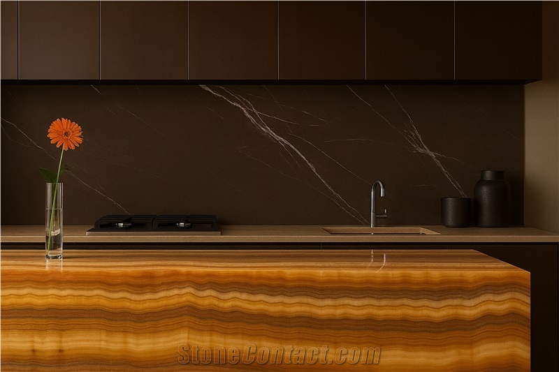 Pietra Grey Marble Polished Slabs