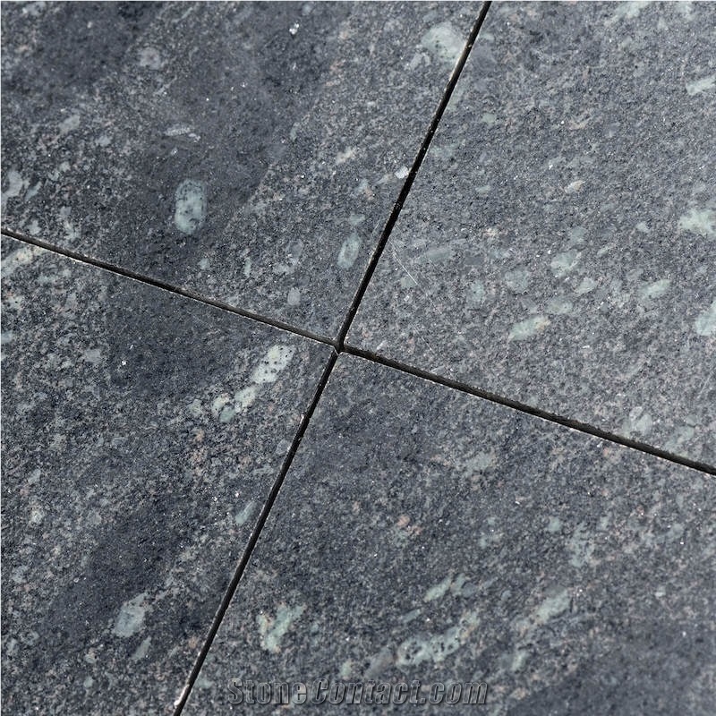 Black Aswan Granite Tiles, Slabs