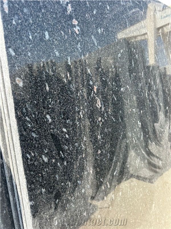 Black Aswan Granite Tiles, Slabs