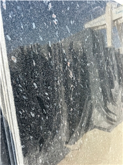 Black Aswan Granite Tiles, Slabs