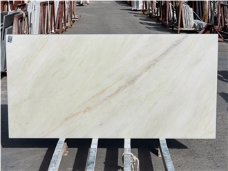 BST043 Namibian Fantastic White Marble Slabs