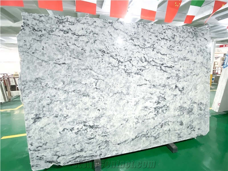 Ice Blue Marble Tiles & Slabs