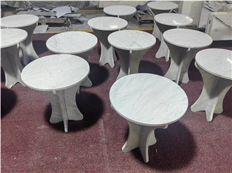 Statuarietto Venato Marble Tables