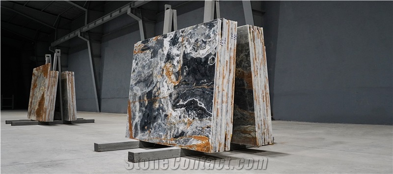 Ajami Black Onyx Slabs