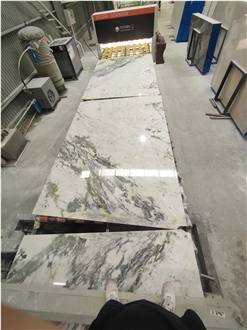 Glacier White Clivia White Slab Tiles