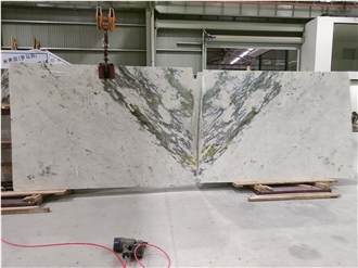 Glacier White Clivia White Slab Tiles
