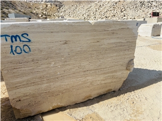 Classic Light Beige Travertine Blocks