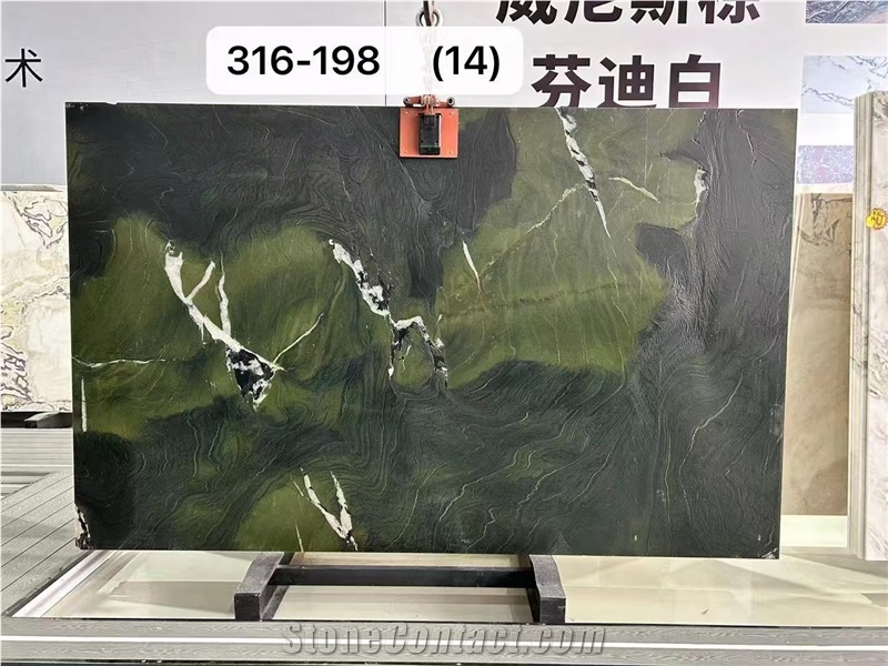Avocado Green Quartzite Slabs