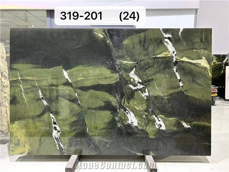 Avocado Green Quartzite Slabs