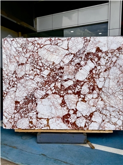 Bvlgari Calacatta Red Marble Slabs