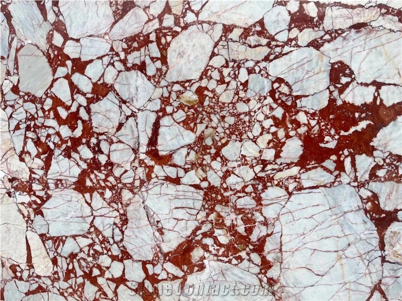 Bvlgari Calacatta Red Marble Slabs