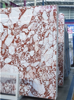 Bvlgari Calacatta Red Marble Slabs