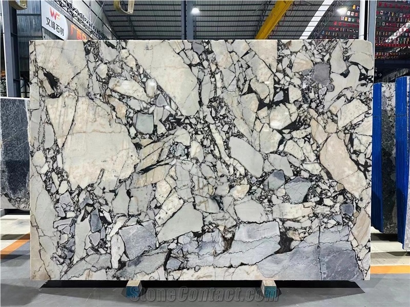 Galactic Ocean Storms Marble Slabs