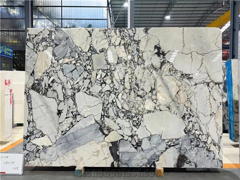 Galactic Ocean Storms Marble Slabs