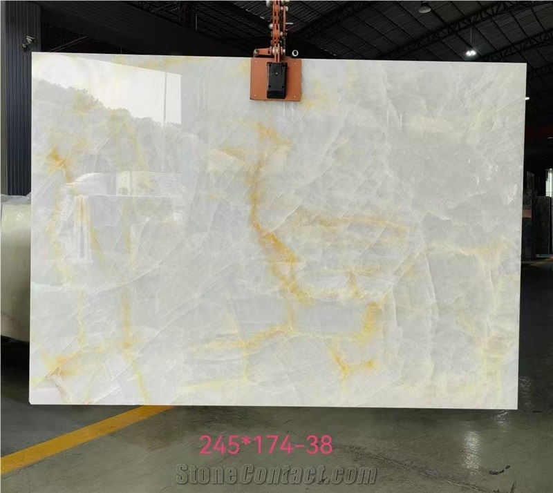 White Ice Jade   Marble Slabs