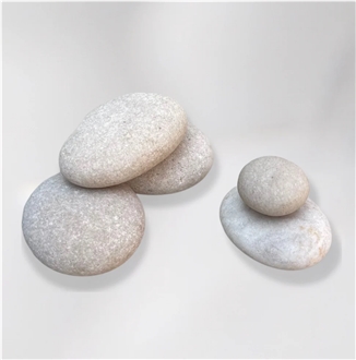 White Pebble Stone In 10Kg Bag