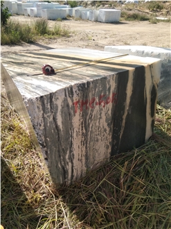 Natural Crystal White Tanzania White Marble Blocks