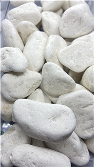 Dalmatian Cream Limestone Pebble Stones