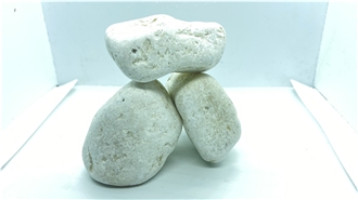 Dalmatian Cream Limestone Pebble Stones