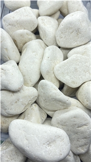 Dalmatian Cream Limestone Pebble Stones