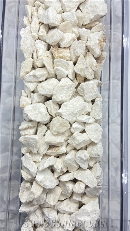 Dalmatian White Limestone Crushed Aggregates
