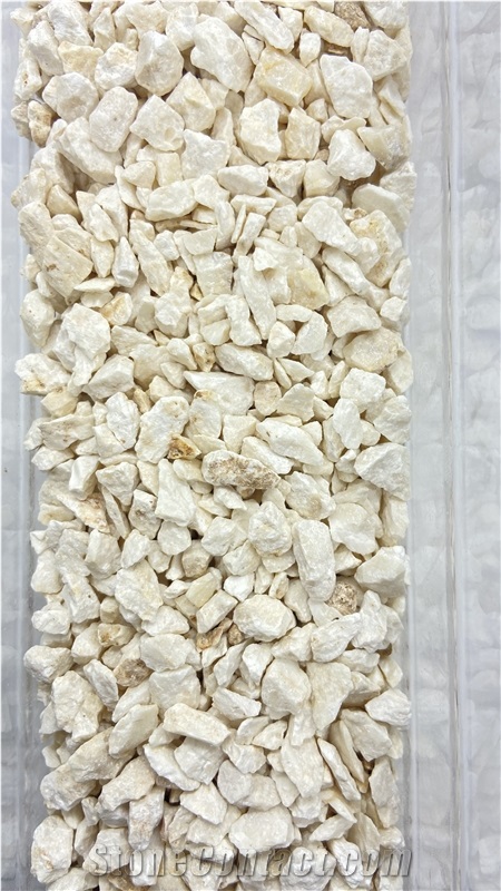 Dalmatian White Limestone Crushed Aggregates