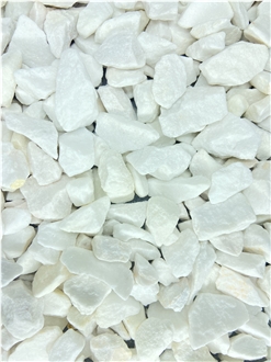 Extra White Marble Crushed Stone