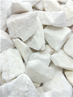 Extra White Marble Crushed Stone