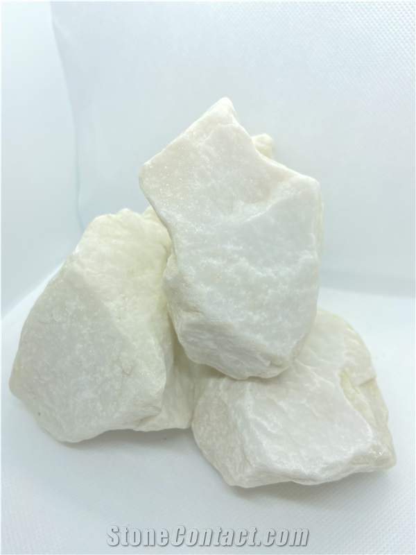 Extra White Marble Crushed Stone