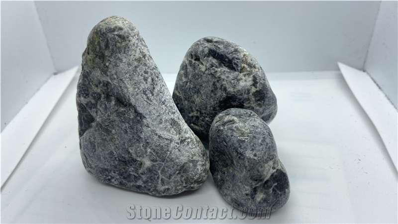 Tumbled Anthracite Stone Pebble Stone