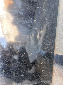 Black Pearl Granite Slabs, Polished