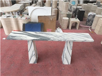 Arabescato Marble Custom Table Decorative Furniture
