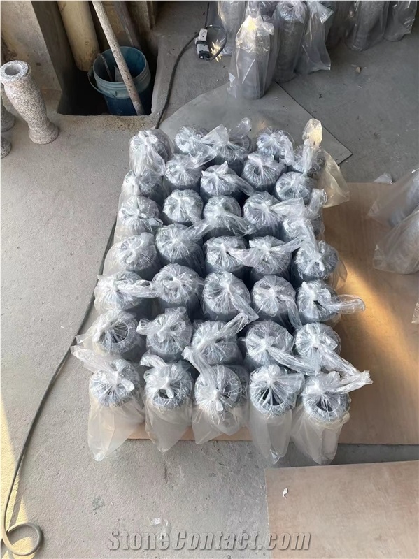 Barre Grey Granite Cemetery Vases Monumental Vase