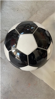 Indian Red Granite Basketball Stone Crafts