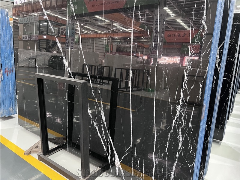 Polished Italy Grigio Carnico Marble Slabs