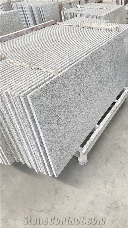 Jilin White Granite Half Slabs