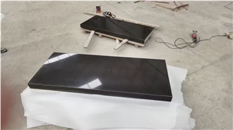 Promotional Price Mongolian Black Basalt Headstones