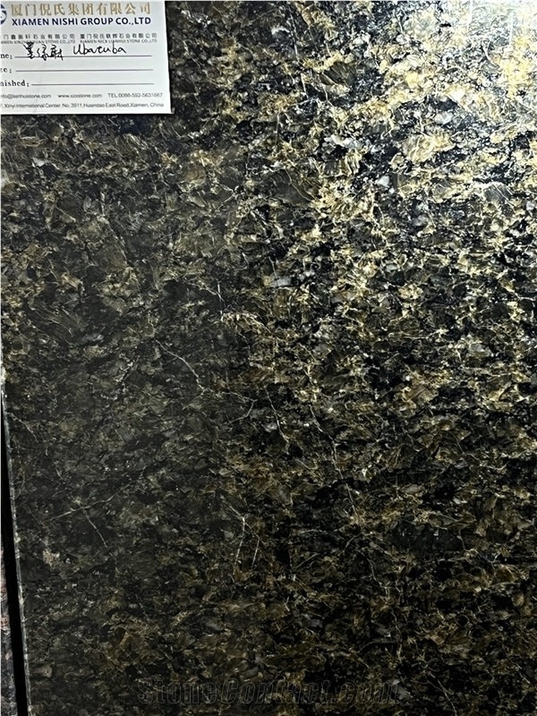 Verde Ubatuba Granite Slabs