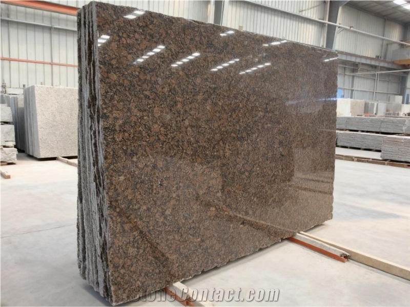 Baltic Brown Natural Polished Granite Slabs