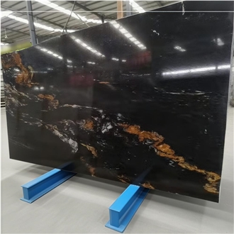 Black Cosmic Granite Slabs, 180*130 Cm