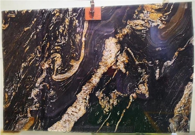 Cosmic Gold Natural Stone Granite Slabs