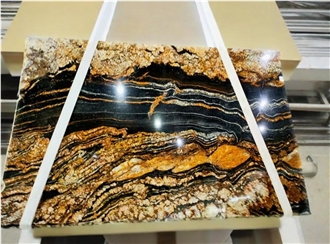 Cosmic Gold Natural Stone Granite Slabs