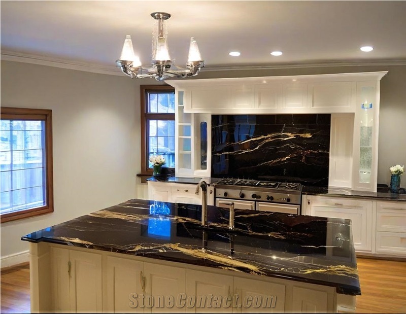 Cosmic Gold Natural Stone Granite Slabs