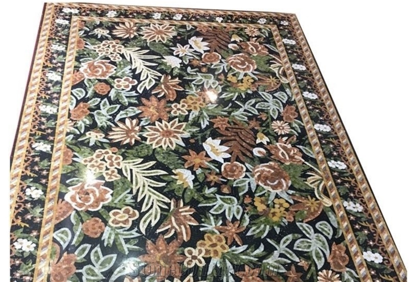 Dark Emperador Brown Natural Marble Mosaic Tiles